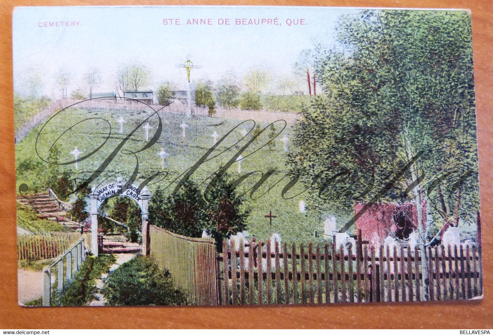 Ste. Anne De Beaupré. Cemetery. Chemin De Croix.  N° 2038 - Ste. Anne De Beaupré