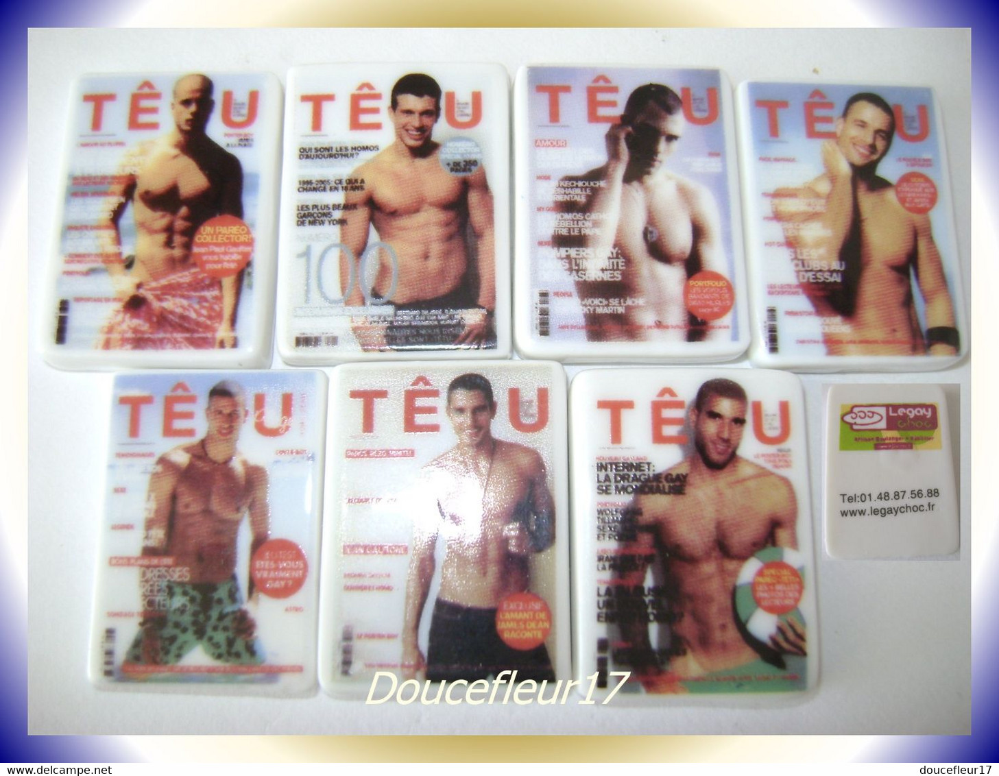 Magazines Têtu ...Série Complète Perso Boulangerie Legay... Ref AFF :14-2007...(pan 0010) - Personnages