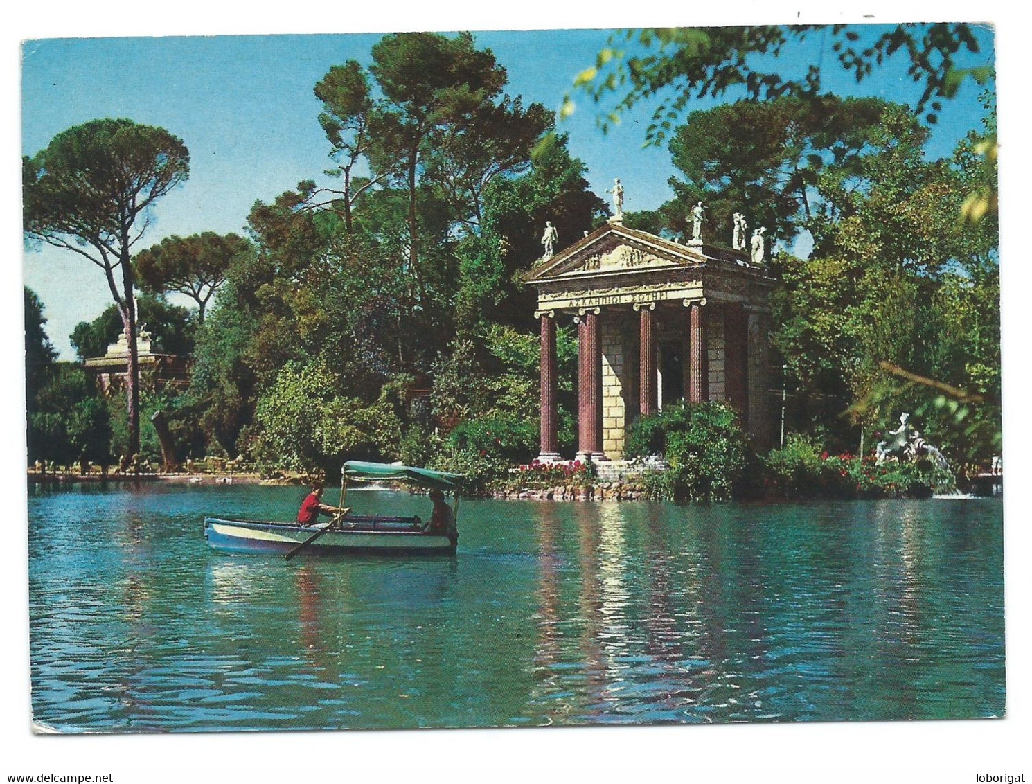 VILLA BORGHESE - IL LAGHETTO / VILLA BORGHESE - LITTLE LACKE / VILLA BORGHESE - LE PETIT LAC.- ROMA - ( ITALIA ) - Parks & Gardens