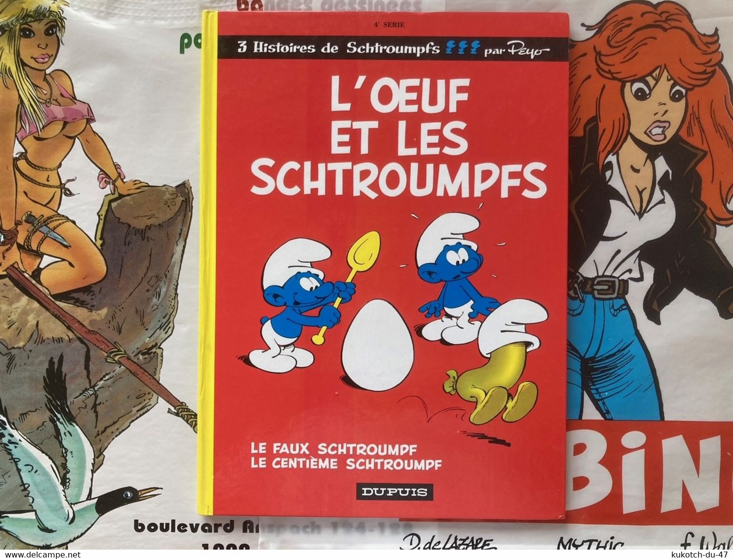 BD Les Schtroumpfs - L'oeuf Et Les Schtroumpfs - Peyo (2004) - Schtroumpfs, Les - Los Pitufos