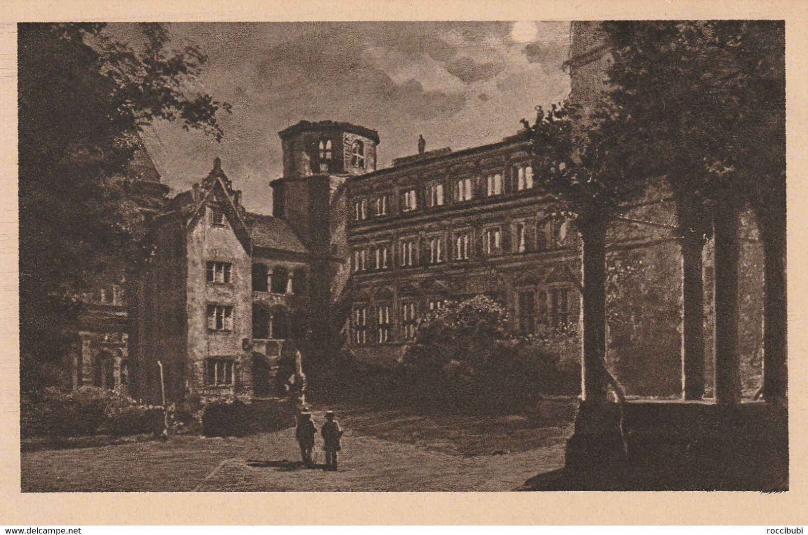 Heidelberger Schlosshof Im Mondschein, Kunstverlag Heidelberg - Heidelberg