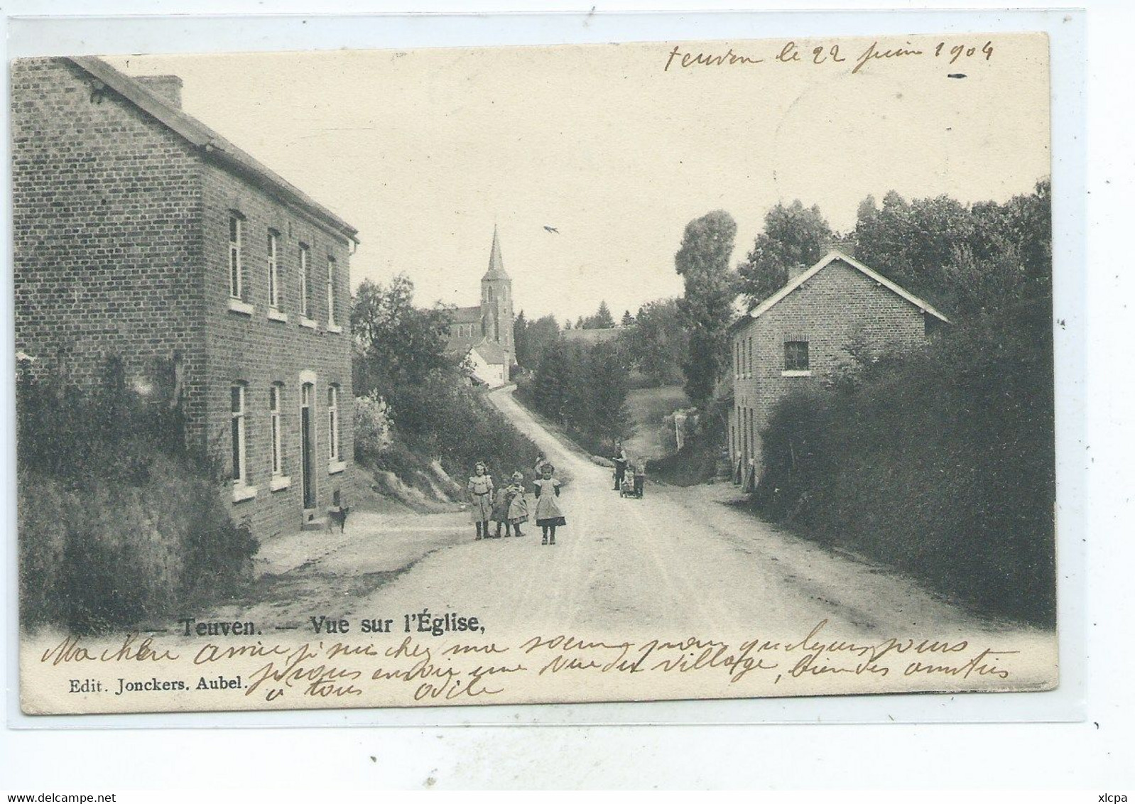 Teuven Vue Vers L'Eglise - Fourons - Voeren