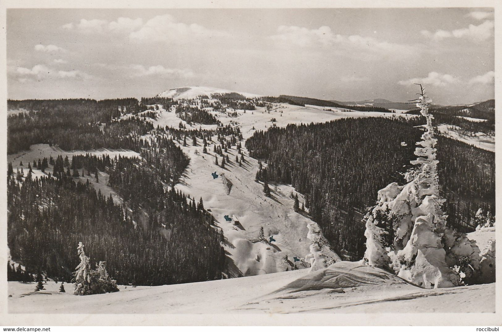 Blick V. Seebuck-Feldberg Auf Skistadion, St. Blasien 1938 - Feldberg