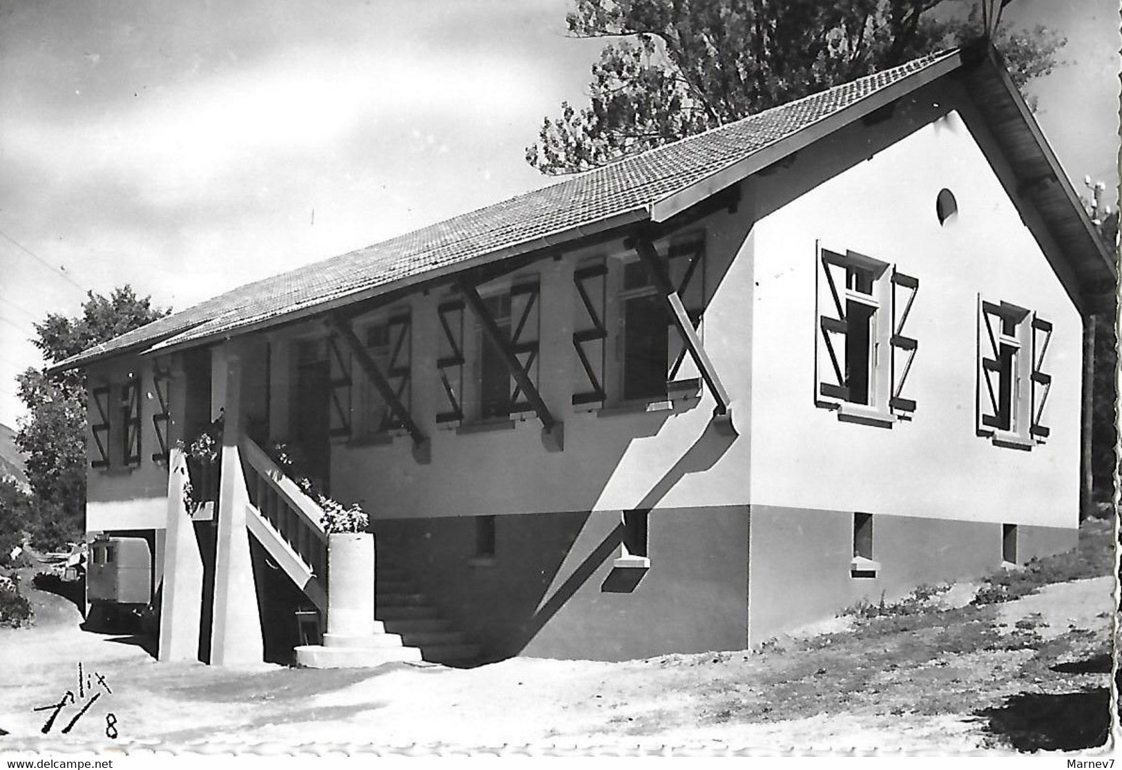 65 Hautes Pyrénées - CANEILLES Par St Saint LARY - Colonie De Vacances Des P.T.T. - N° 8 - - Andere & Zonder Classificatie