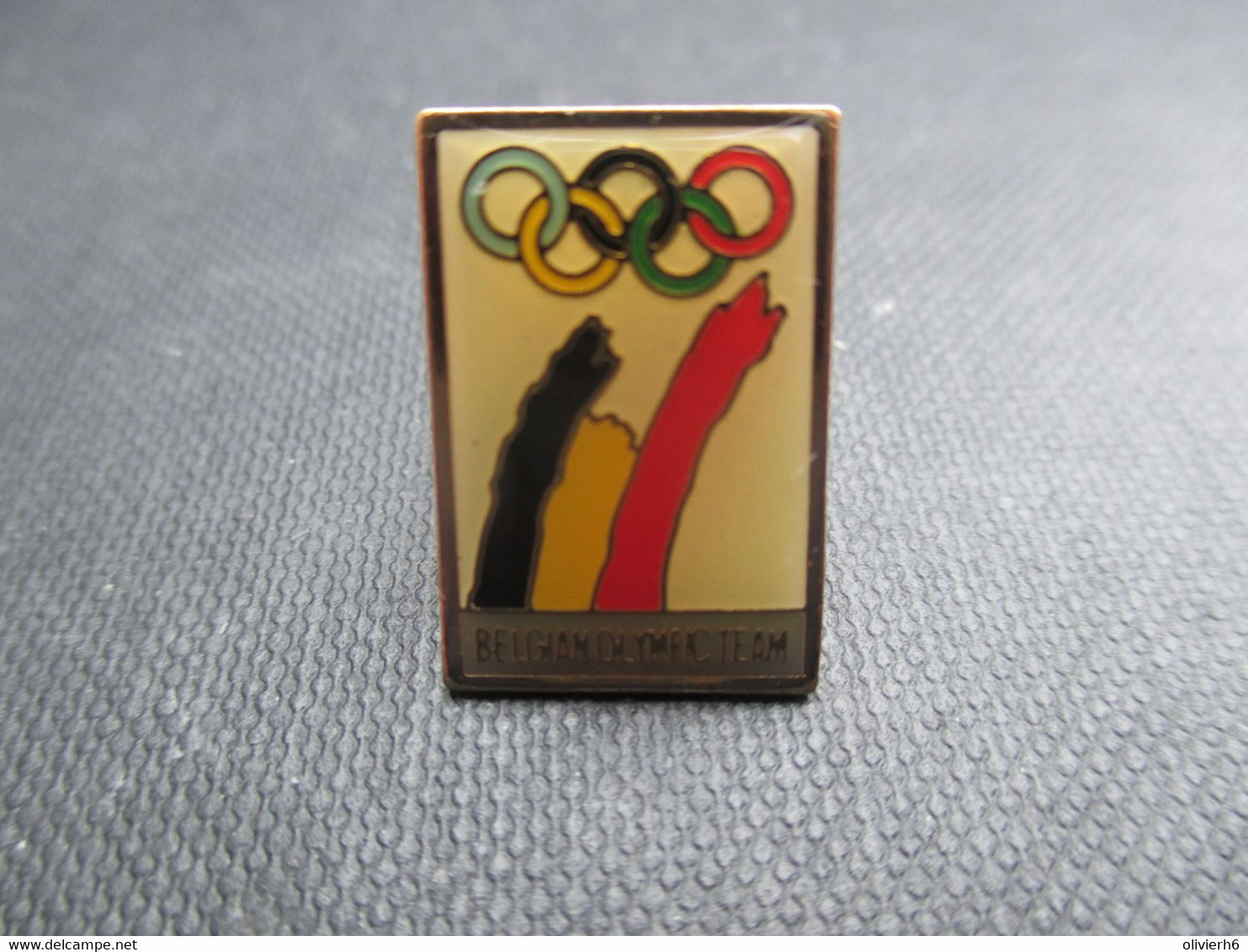 PIN'S (M2001) BELGIQUE - OLYMPISME (1 Vue) Belgian Olympic Team B - Olympic Games