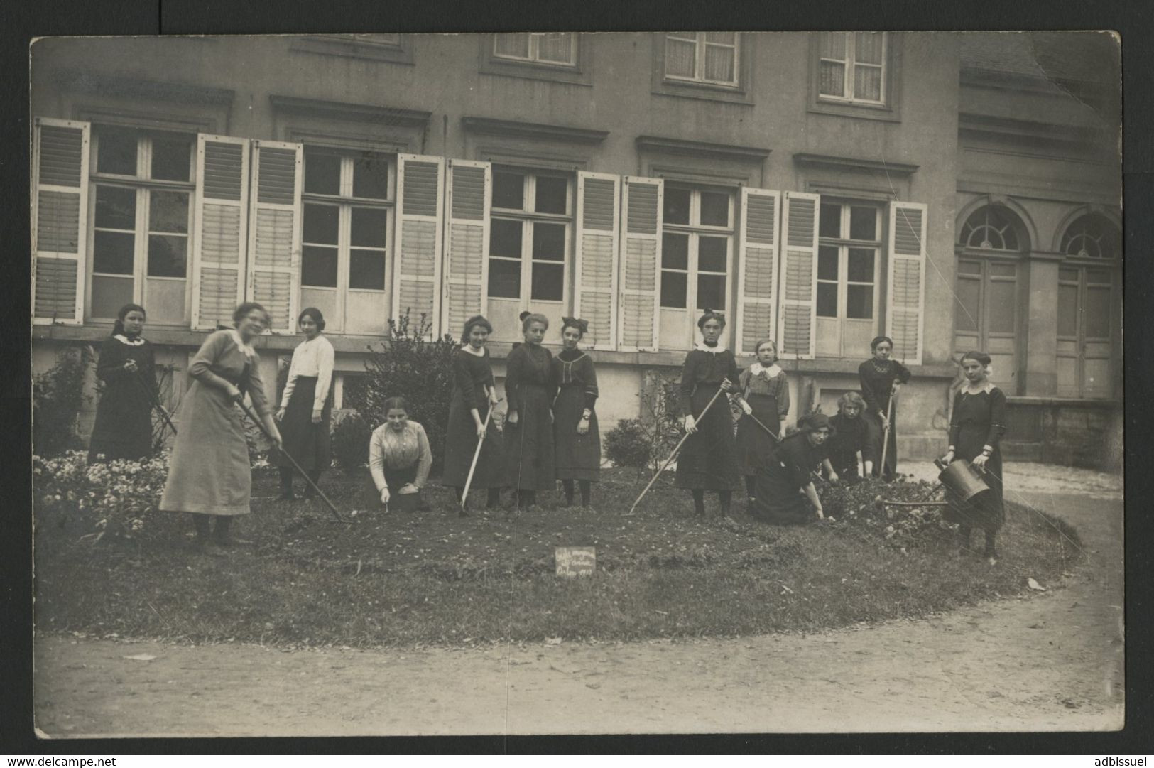 ARLON Ecole Moyenne 3ème Année En 1912 Carte Photographique D'Eugène Gavroy Habay La Neuve (voir Description) - Arlon