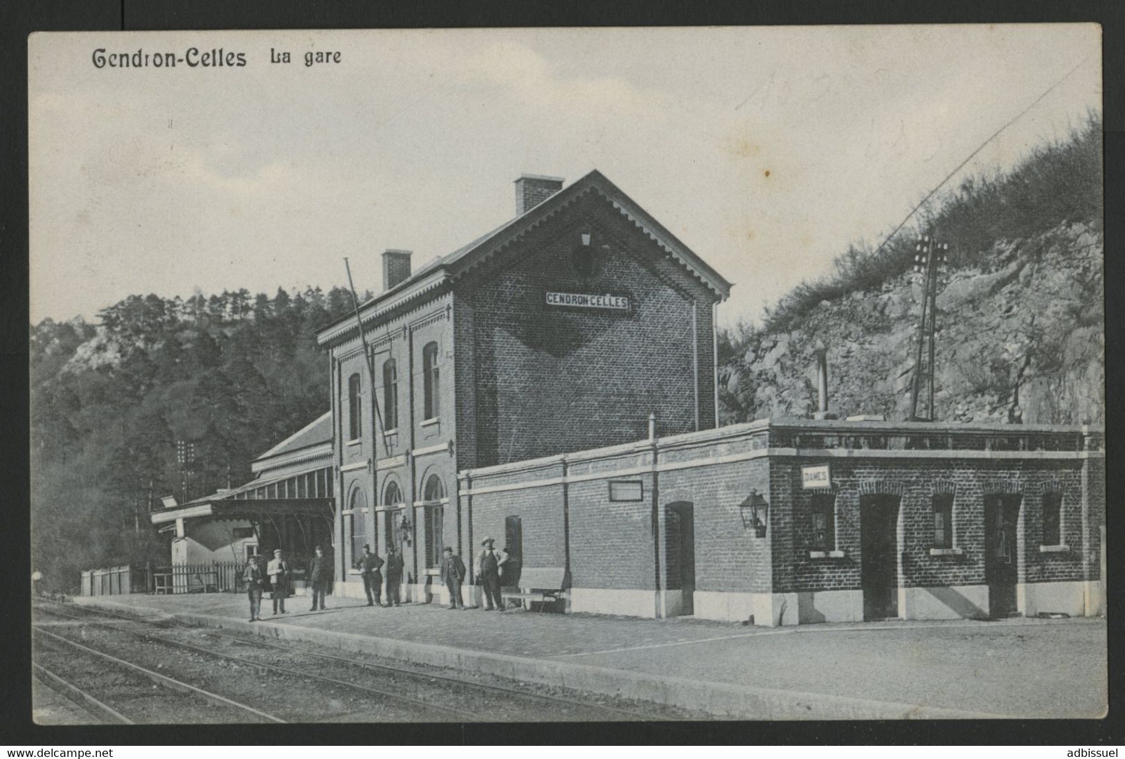 GENDRON CELLES La Gare, Carte Neuve Edition Arthur Closset, Hôtel De La Gare. - Houyet