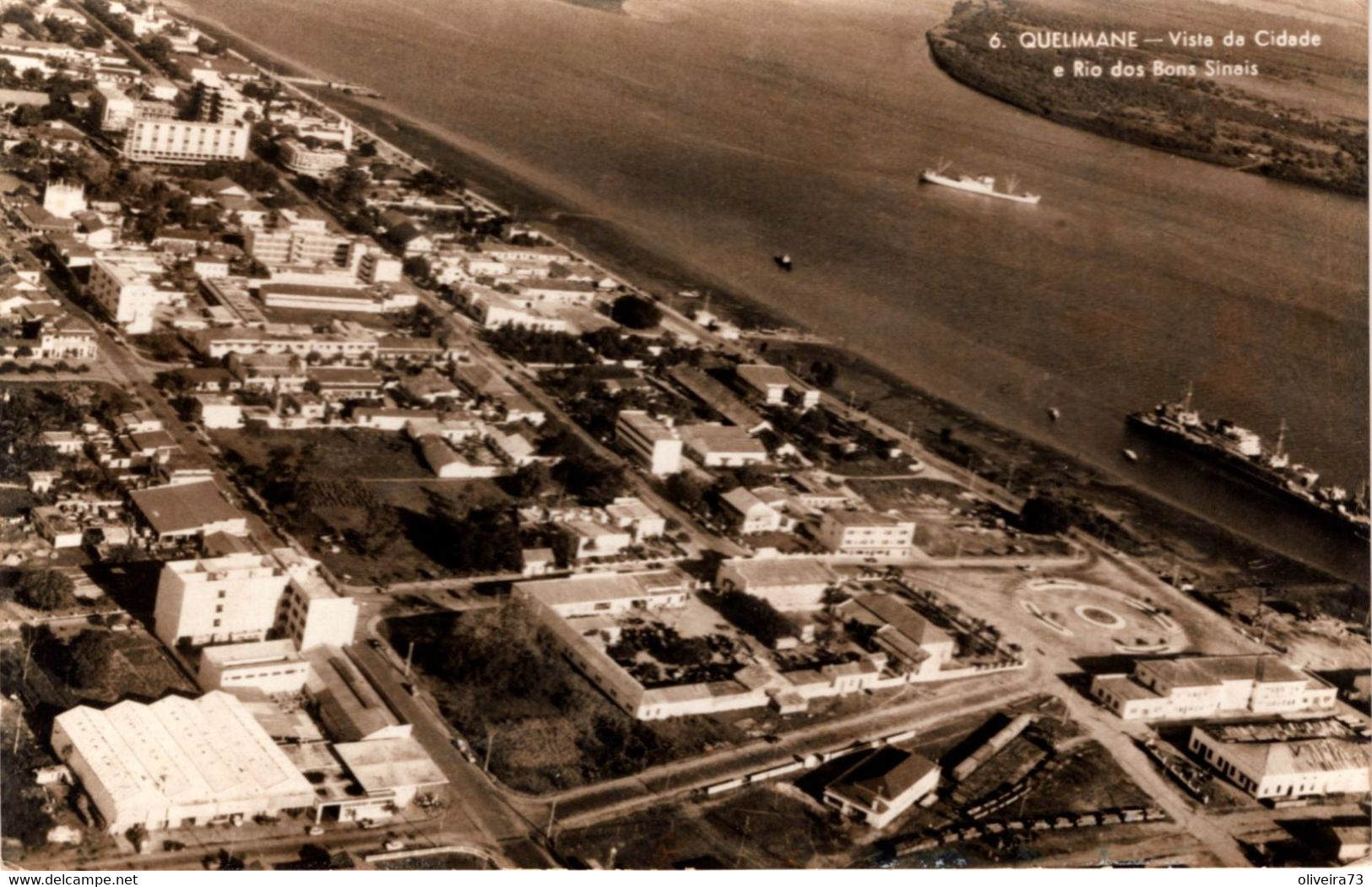 MOÇAMBIQUE - QUELIMANE - Vista Da Cidade E Rio Dos Bons Sinais - Mozambique