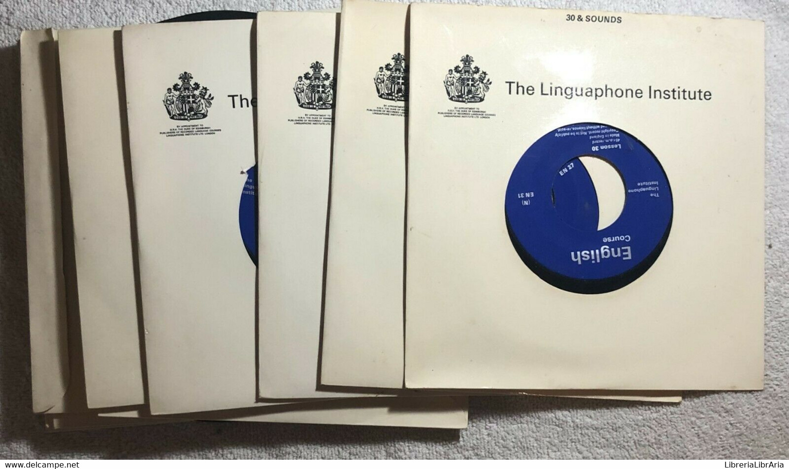 16 Dischi The Linguaphone Institute 1-30 Completa Vinile Di Aa.vv.,  The Linguap - Taalcursussen