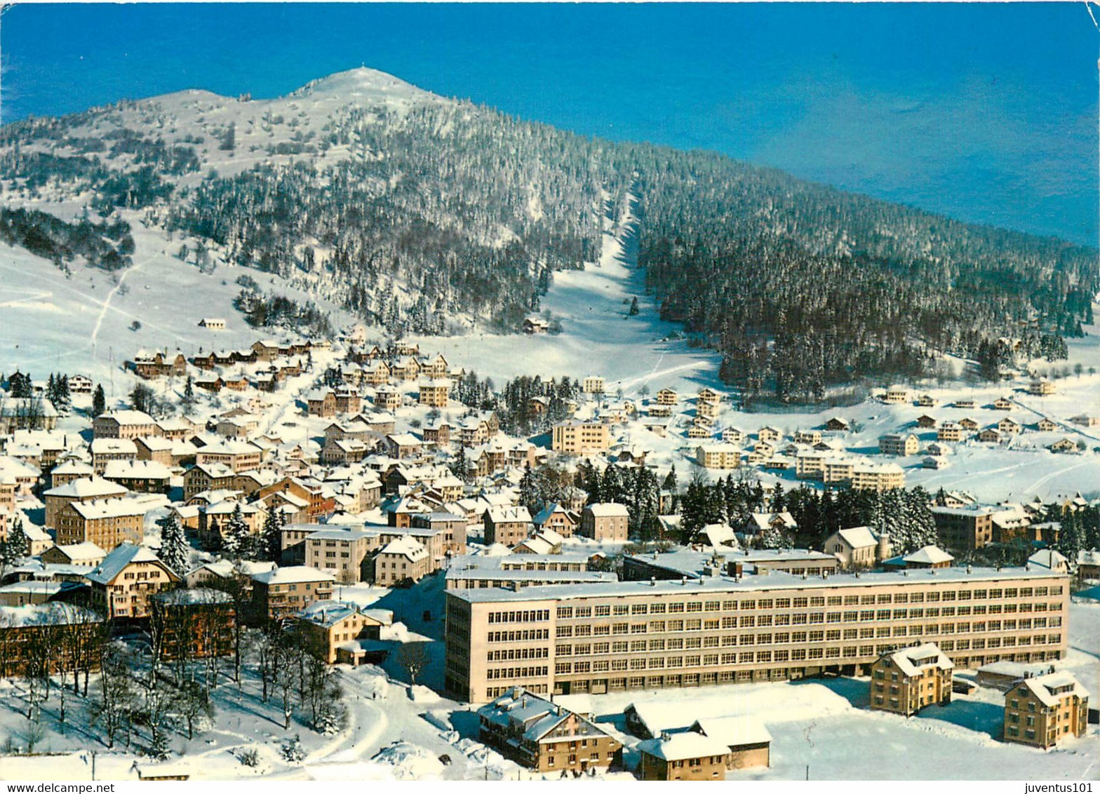 CPSM Sainte Croix Et Le Cochet-Beau Timbre      L871 - Sainte-Croix 