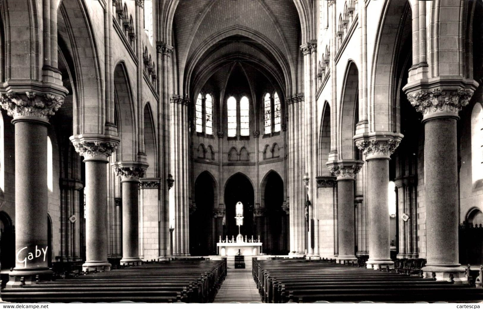 Challans Interieur De L'eglise Notre Dame      CPM Ou CPSM - Challans