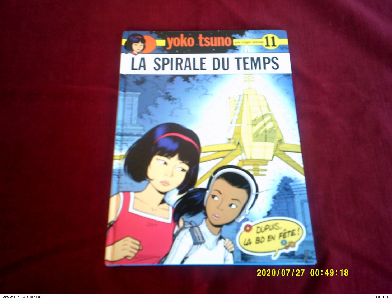 YOKO TSUNO  / LA SPIRALE DU TEMPS  N° 11 - Yoko Tsuno