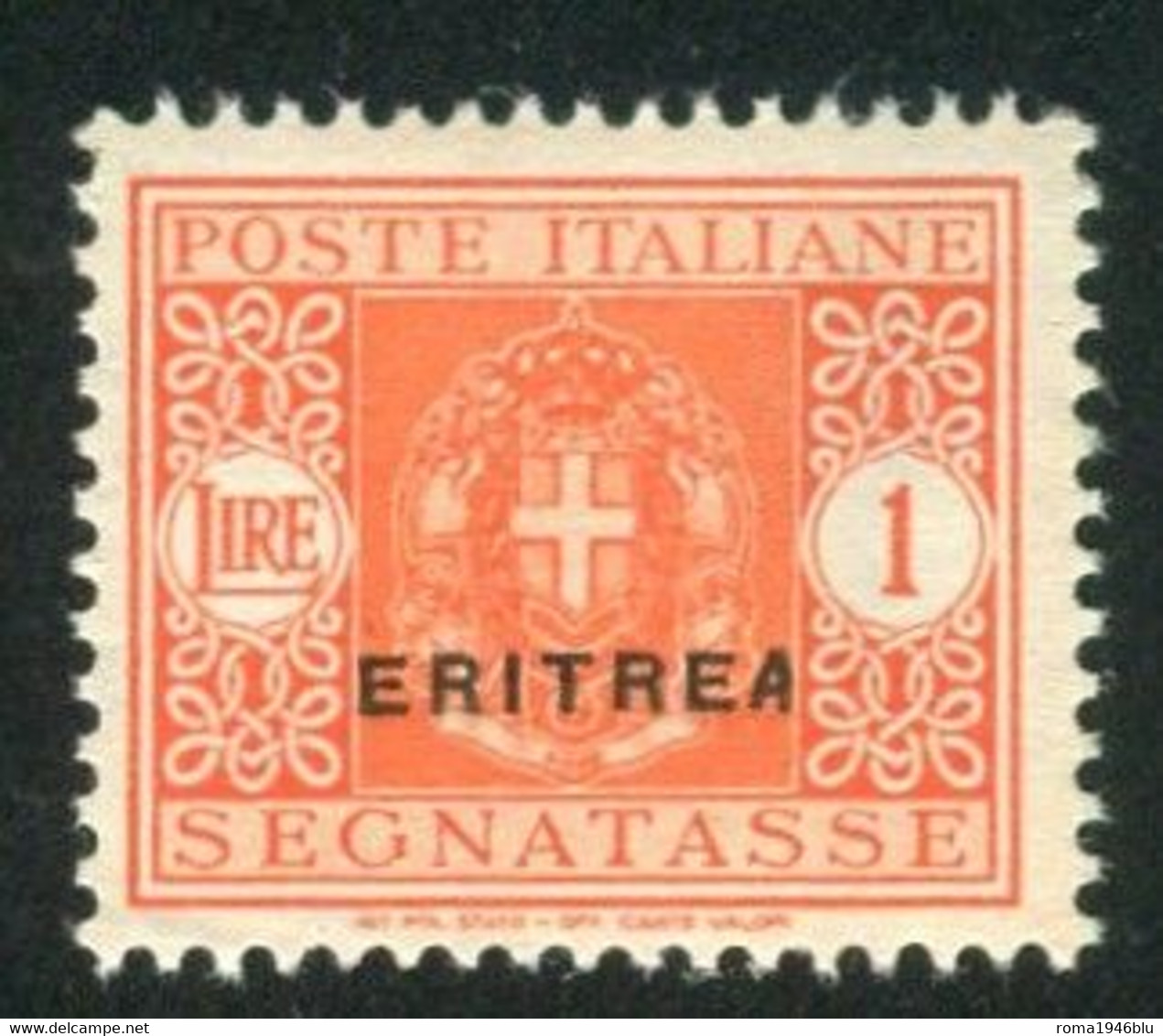 ERITREA 1934 SEGNATASSE 1 L. ** MNH - Eritrea