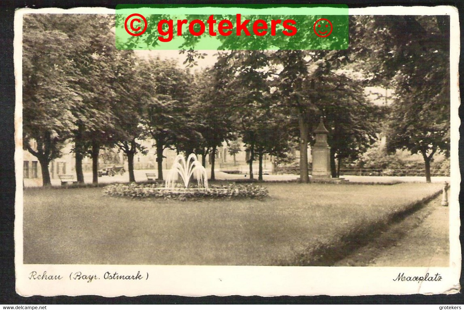 REHAU Maxplatz Um 1940? - Rehau