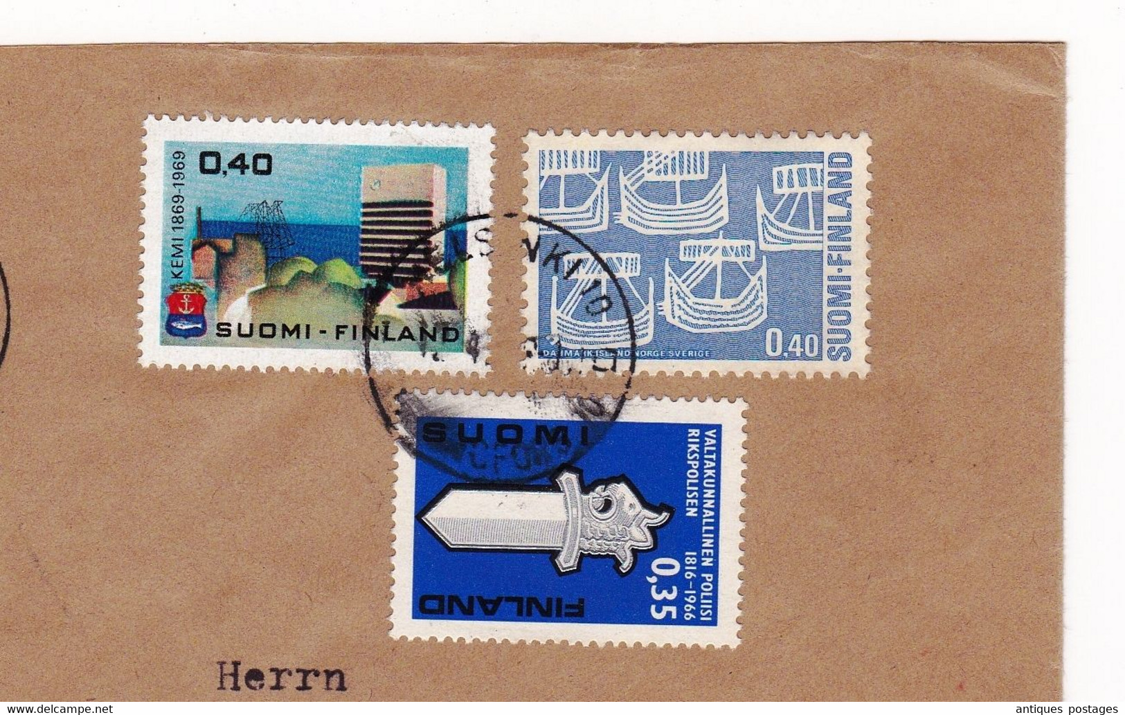 Lettre Recommandée Helsinki Finlande Finland Suomi Innsbruck Österreich - Storia Postale