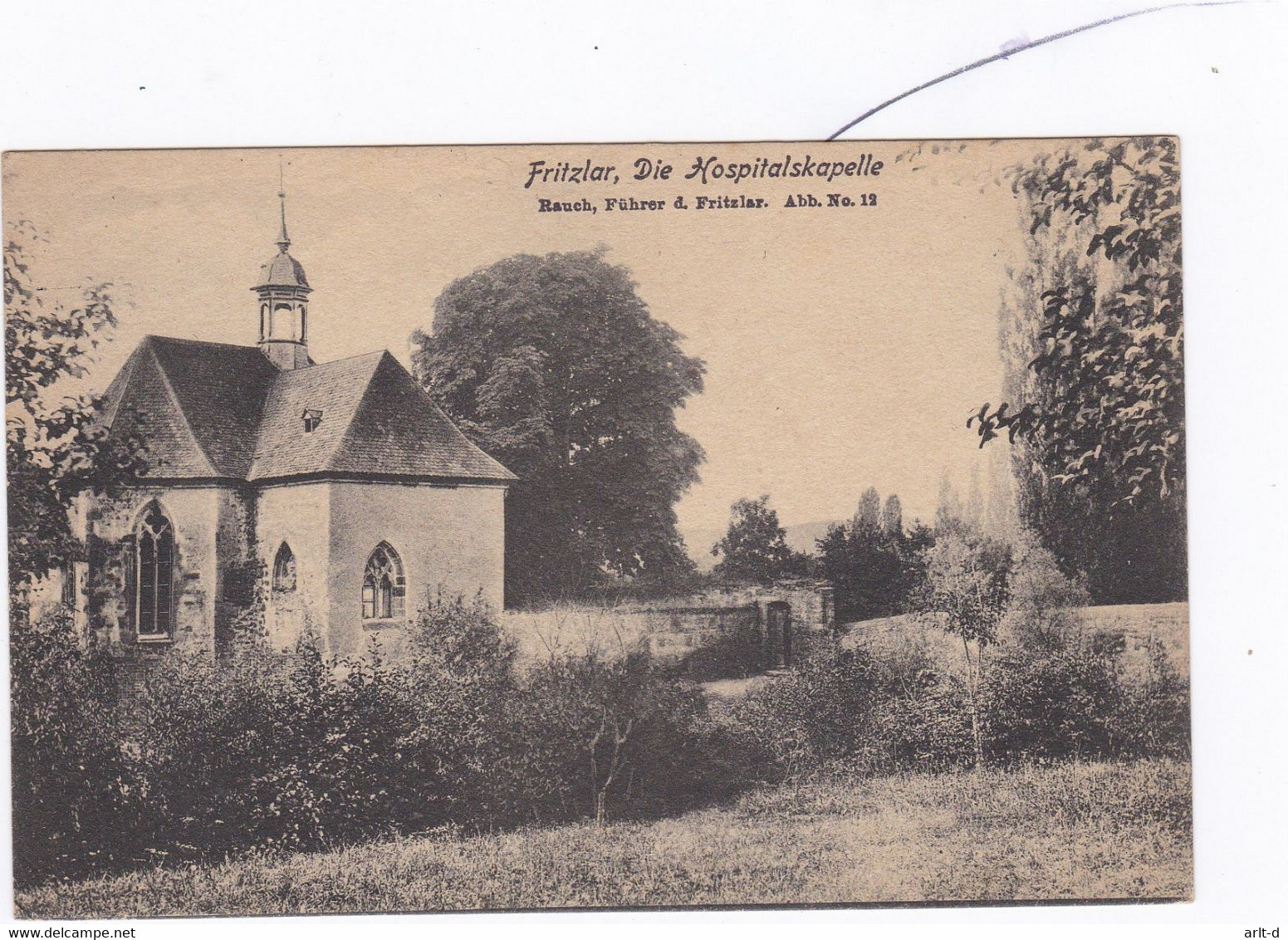 DC3264- Ak Fritzlar Kassel Die Hospitalskapelle Rauch, Führer D. Fritzlar - Fritzlar