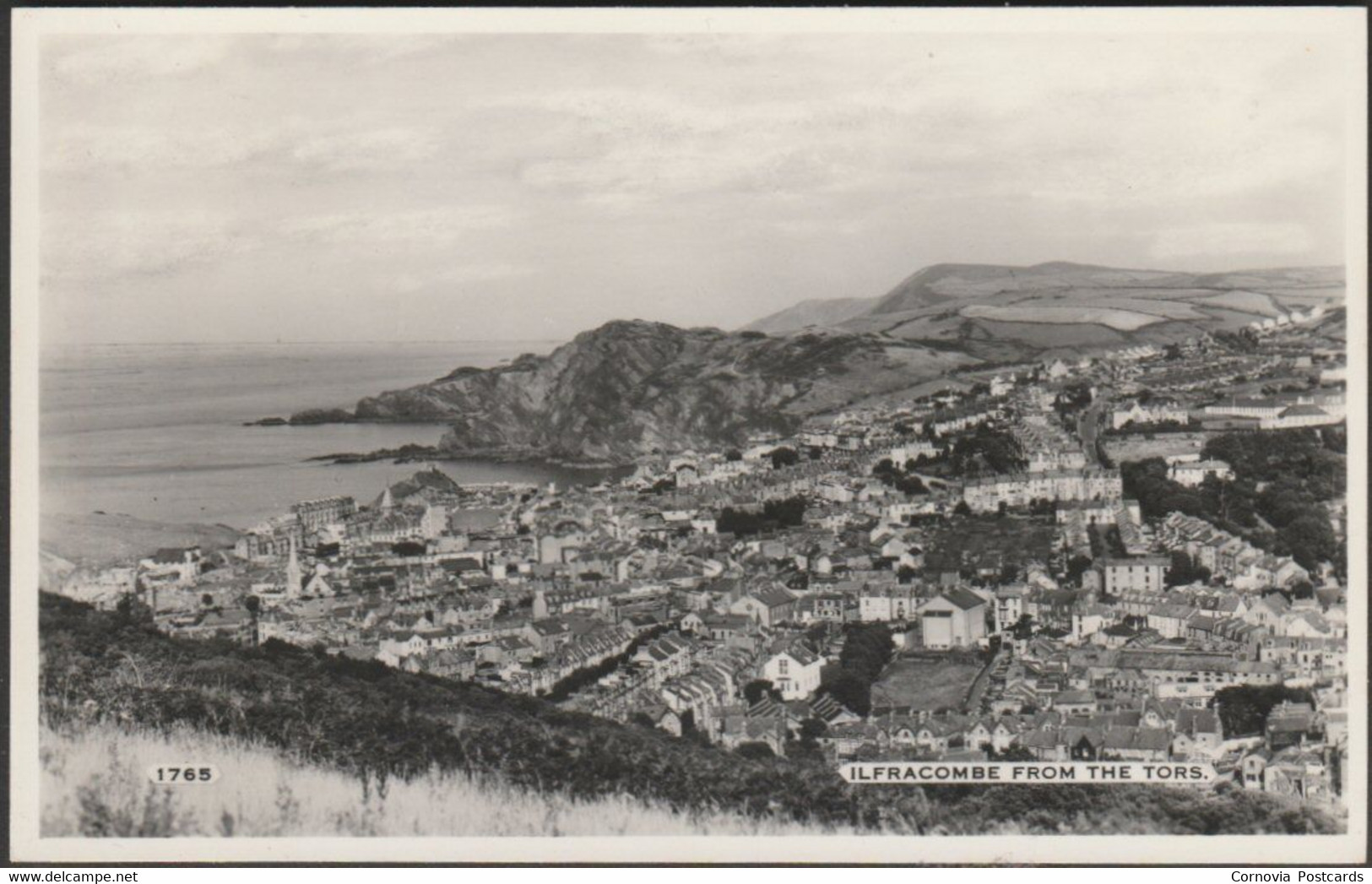 Ilfracombe From The Tors, Devon, C.1950 - Dearden & Wade RP Postcard - Ilfracombe