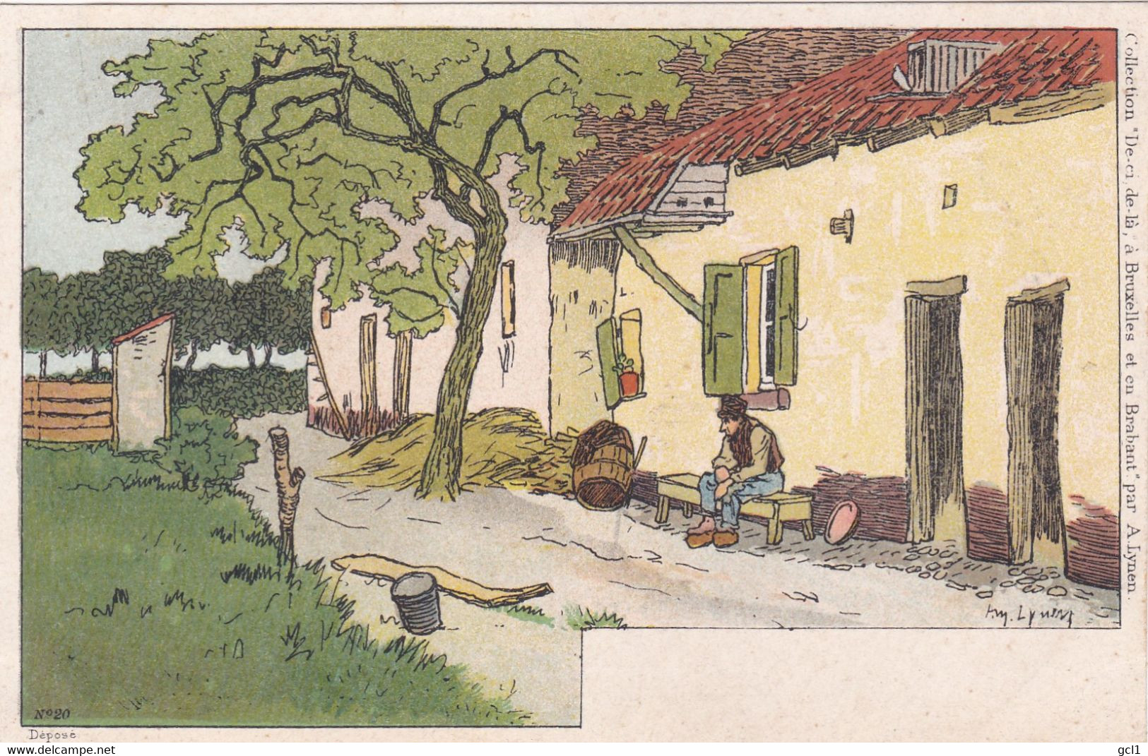 A.Lynen - No 20 - Le Repos Du Paysan - Ruisbroek - 1900-1949