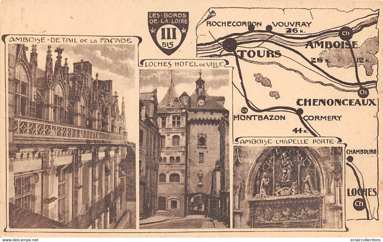 Amboise         37       Les Bords De La Loire   III Bis      (voir Scan) - Amboise