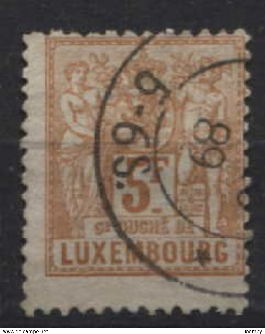 N°58 (dentelé 11 3/4 X 12) Obl. - 1882 Allegory