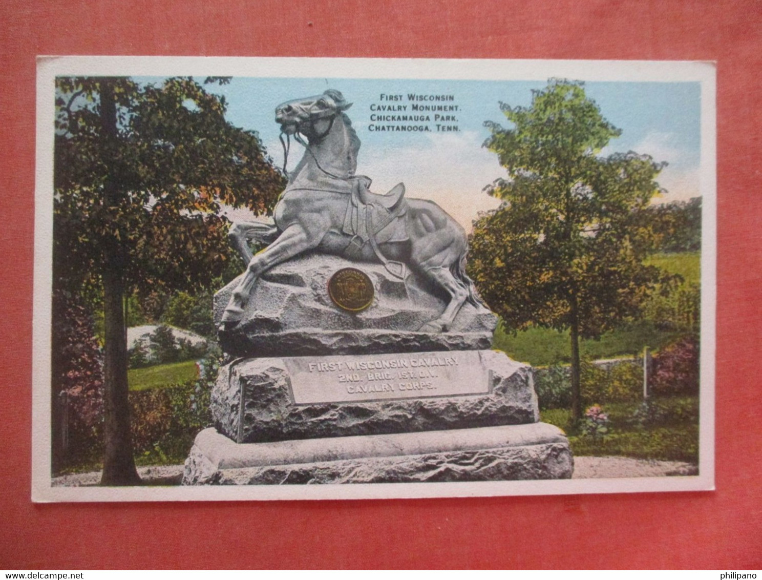 First Wisconsin Cavalry Monument  Chattanooga Tennessee >  > Ref 5109 - Chattanooga