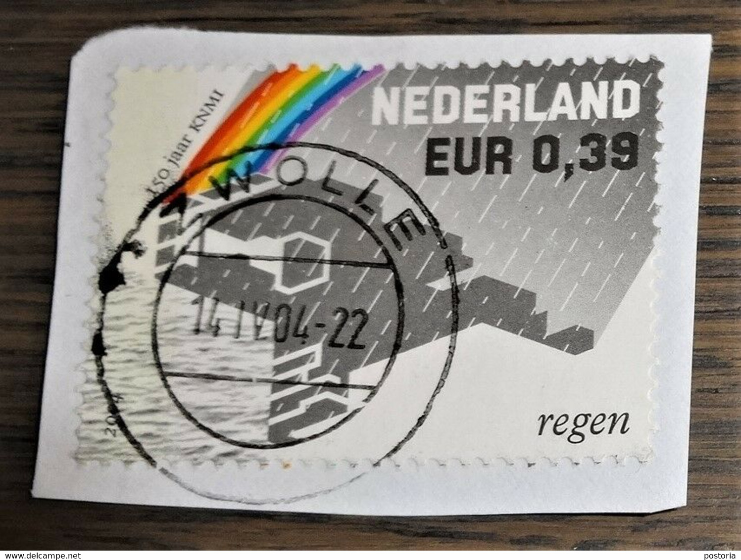 Nederland - NVPH - 2248 - 2011 - Gebruikt - Onafgeweekt - 150 Jaar KNMI - Regen - Oblitérés