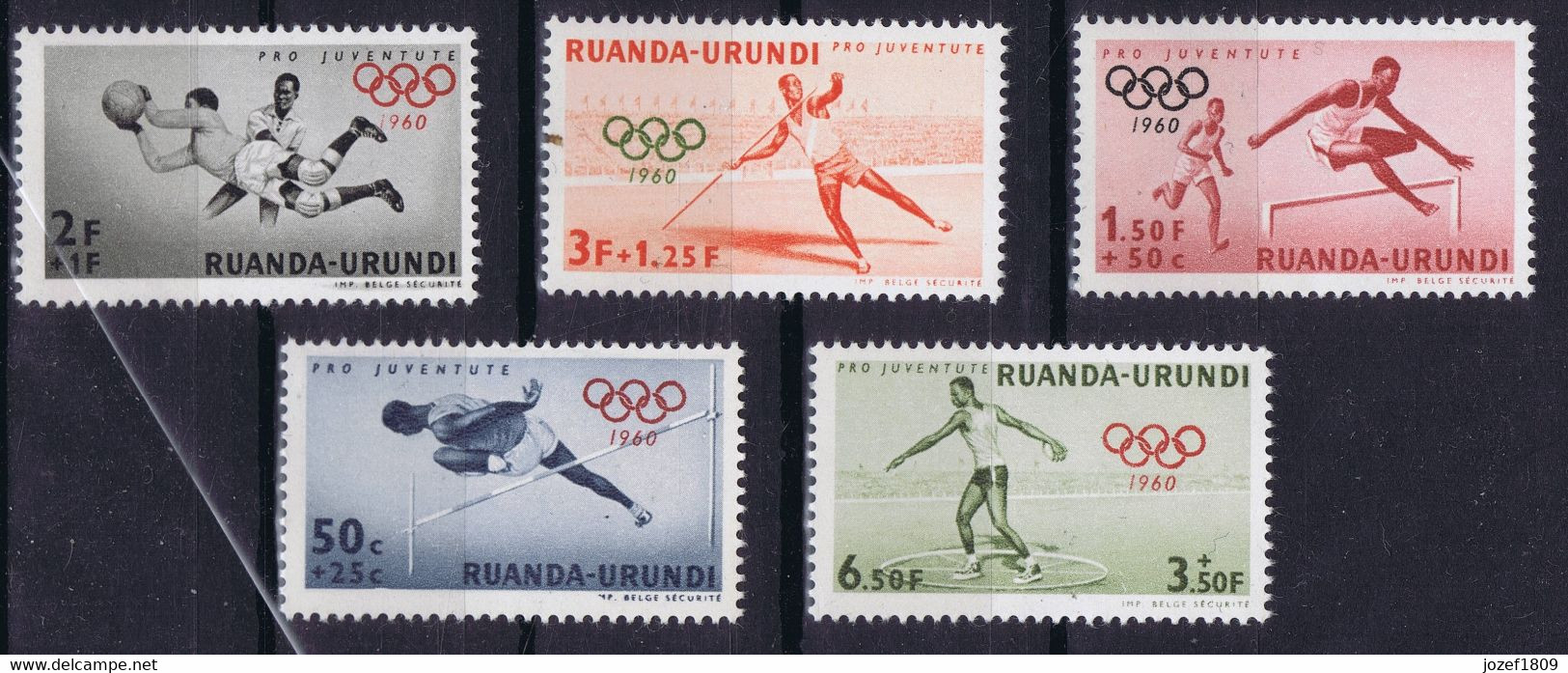 Ruanda-Urundi  Sport 1960 Olympic Games - Other & Unclassified