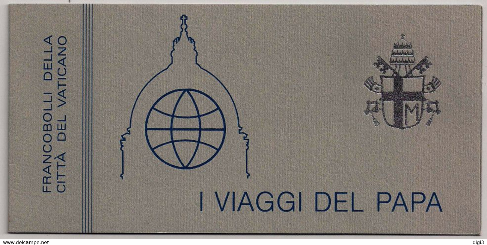 Vaticano, 1985, Libretto, Viaggi Di Papa Giovanni Paolo II, 16 Valori + 4 Bandelle, Nuovo - Booklets