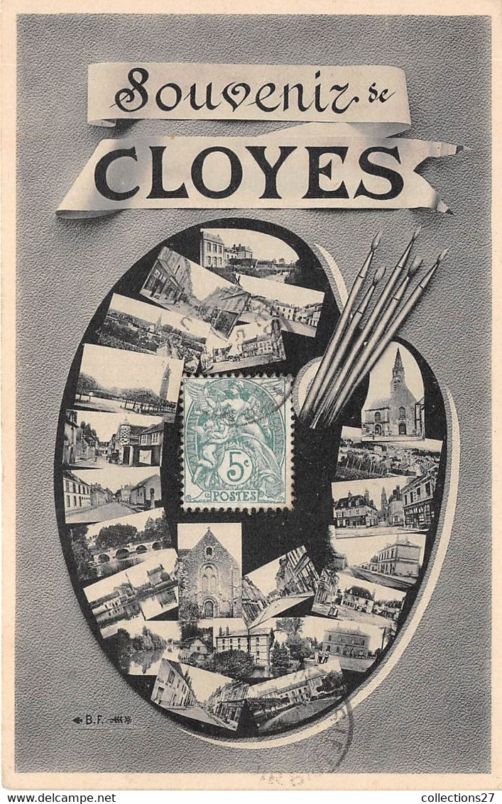 28-CLOYES- MULTIVUES - Cloyes-sur-le-Loir