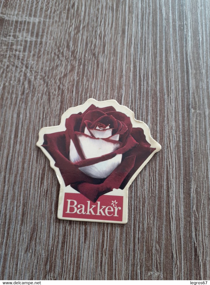 MAGNET BAKKER ROSE - Publicitaires