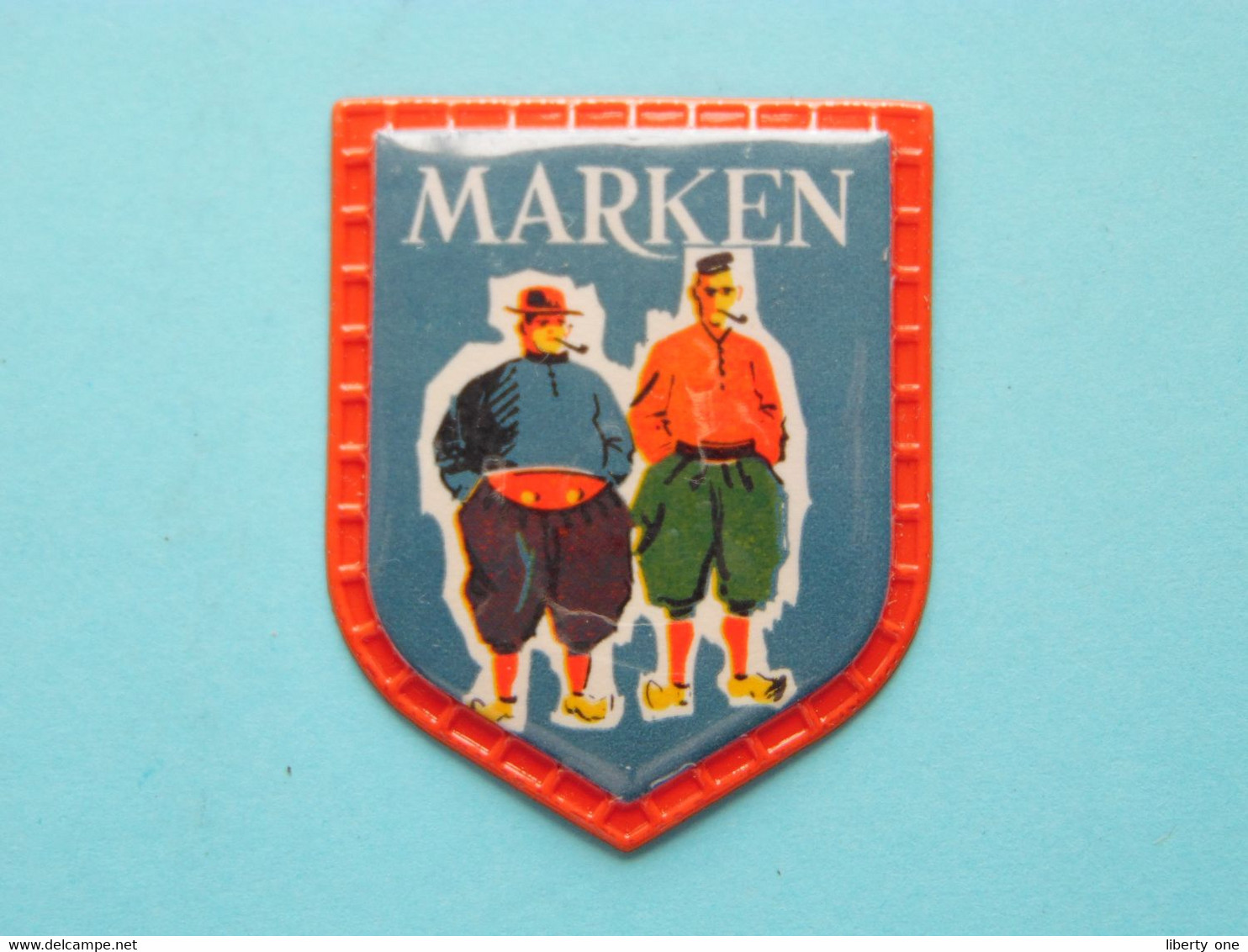 MARKEN > Cafés MAURICE > Collection ECUSSONS - Voyage En EUROPE - Série > N° A 42 ( Format +/- 4 X 5 Cm.) Voir Photo - Autres & Non Classés