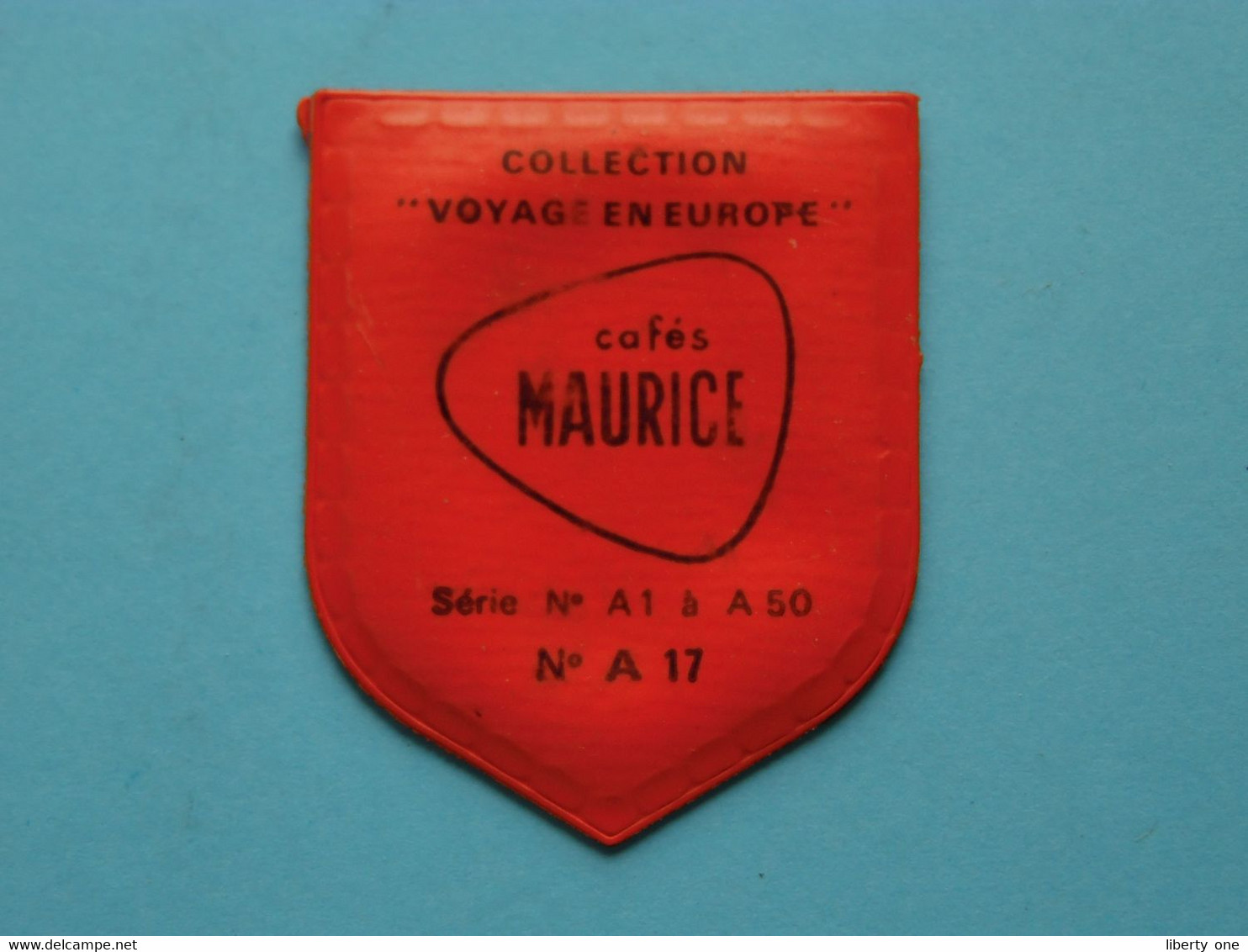 ITALIE > Cafés MAURICE > Collection ECUSSONS - Voyage En EUROPE - Série > N° A 17 ( Format +/- 4 X 5 Cm.) Voir Photo - Other & Unclassified