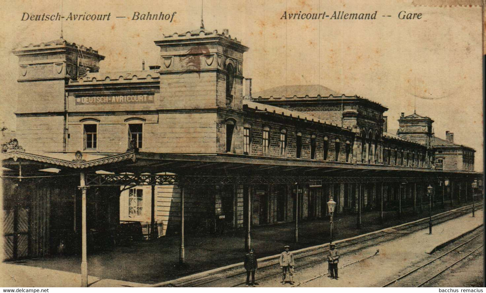 AVRICOURT  AVRICOURT-ALLEMAND  Gare  DEUTSCH-AVRICOURT  Bahnhof - Sarrebourg