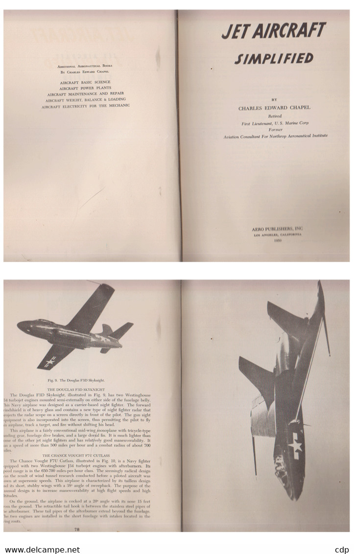 Jet Aircraft Simplified   1950 - Transportation