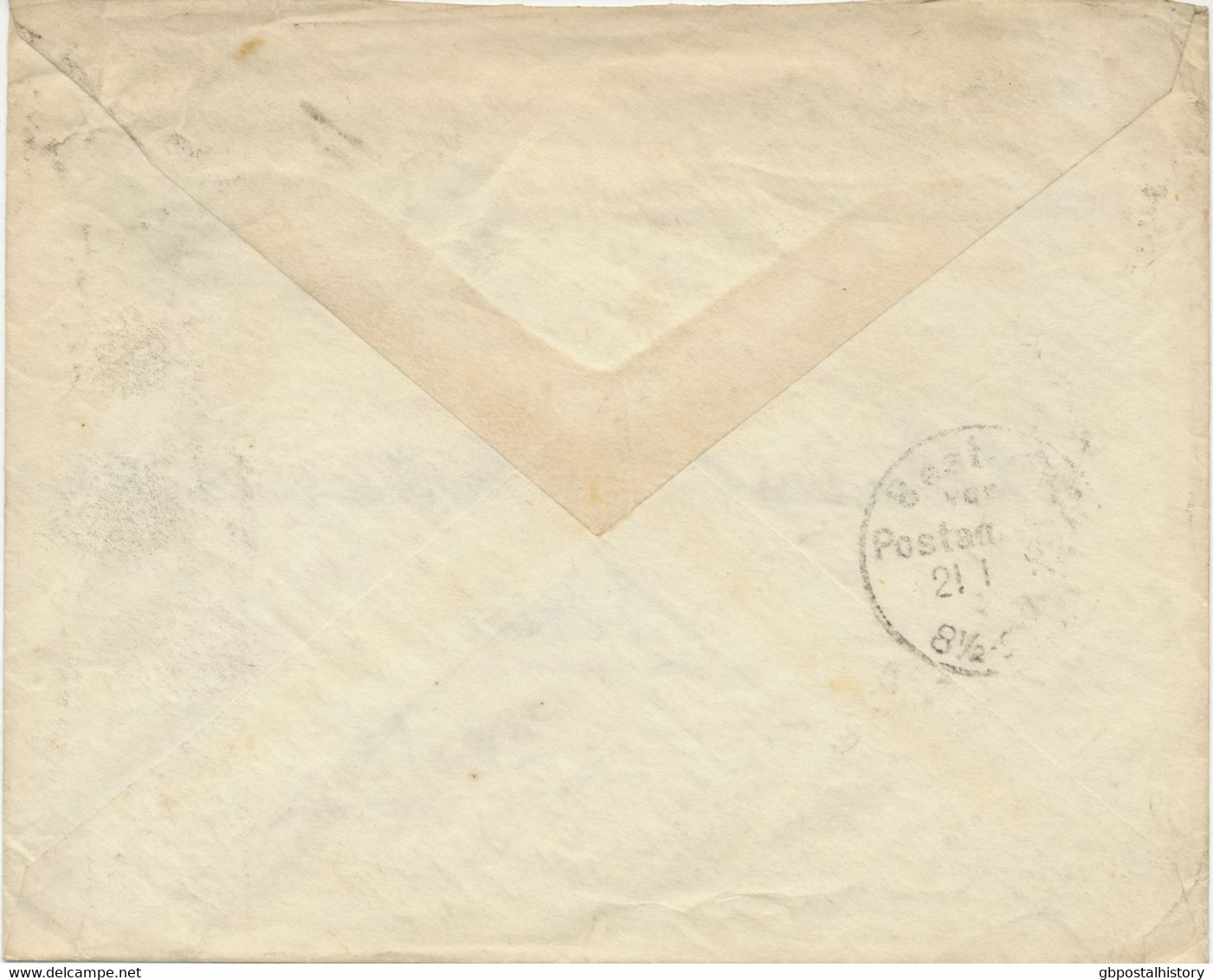 GB 1892 QV 5d Jubilee Die II On VF 2 1/2d Postal Stationery Envelope To BERLIN - Brieven En Documenten