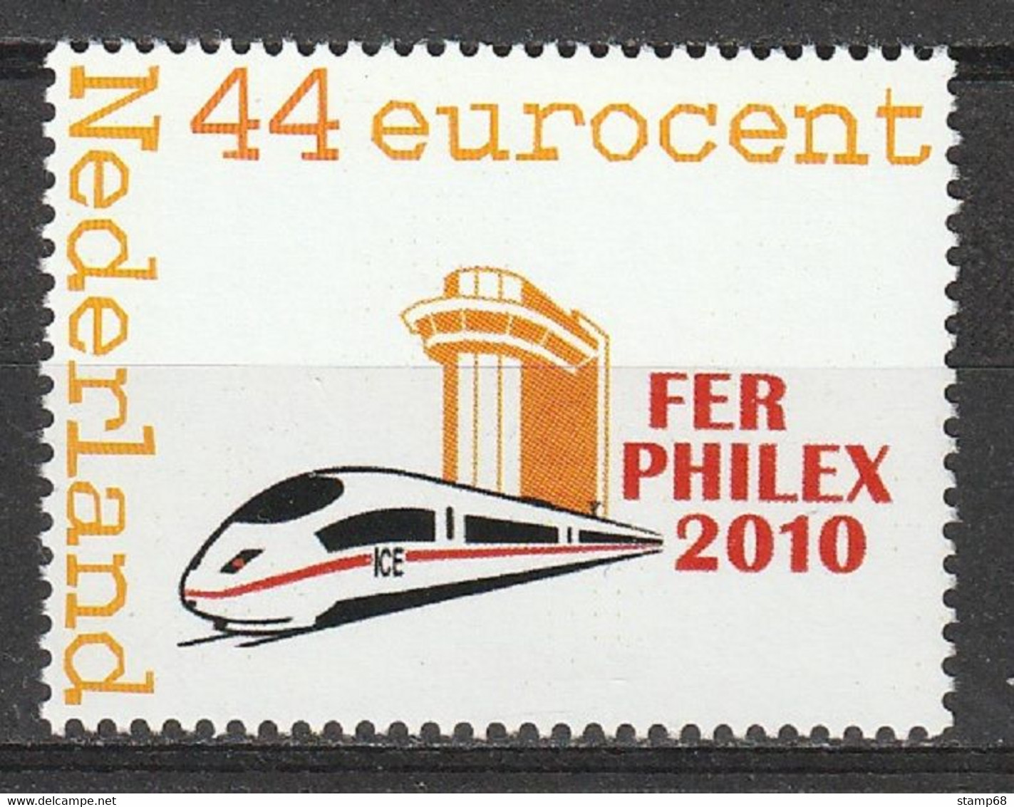 Nederland NVPH 2562 Persoonlijke Zegels Filatelie Fer Philex 2010 MNH Postfris Trains Railways - Personnalized Stamps