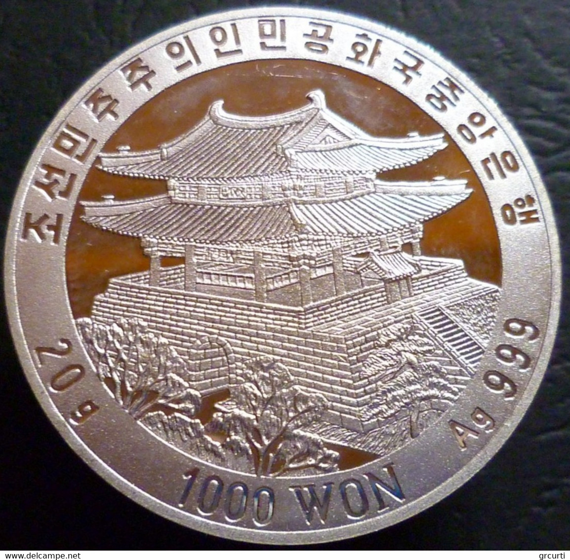Corea Del Nord - 1000 Won 2008 - Giochi Olimpici Invernali 2010 - KM# 1187 - Korea, North