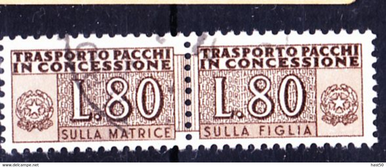 Italien Italy Italie - Gebührenmarke B Nach Michel (MiNr: 10) 1960 - Gest Used Obl   ***** - Consigned Parcels