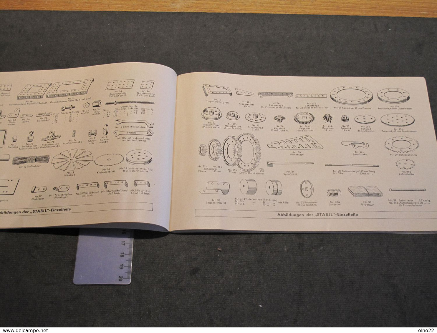 WALTHER S STABIL METALL-BAUKASTEN - CATALOGUE 50 ANS 1906/1956 - Sonstige & Ohne Zuordnung