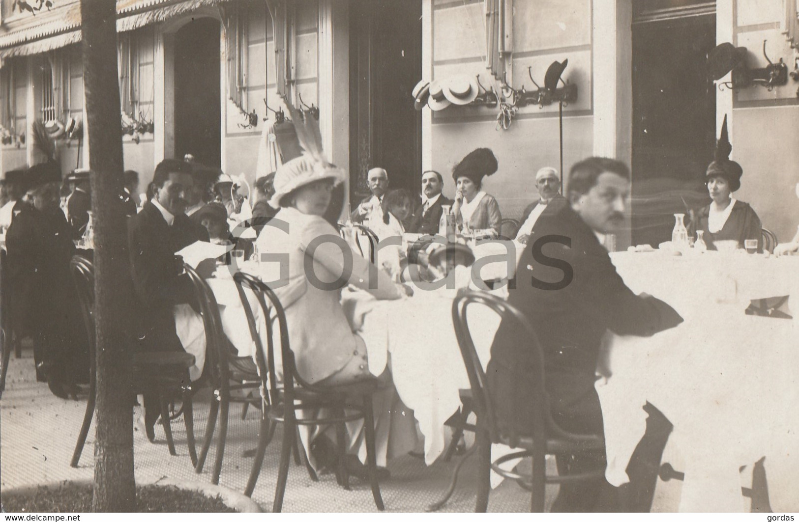 Italy - Salsomaggiore Terme - June 1914 - Restaurant - Terasse - Cafe - Parma