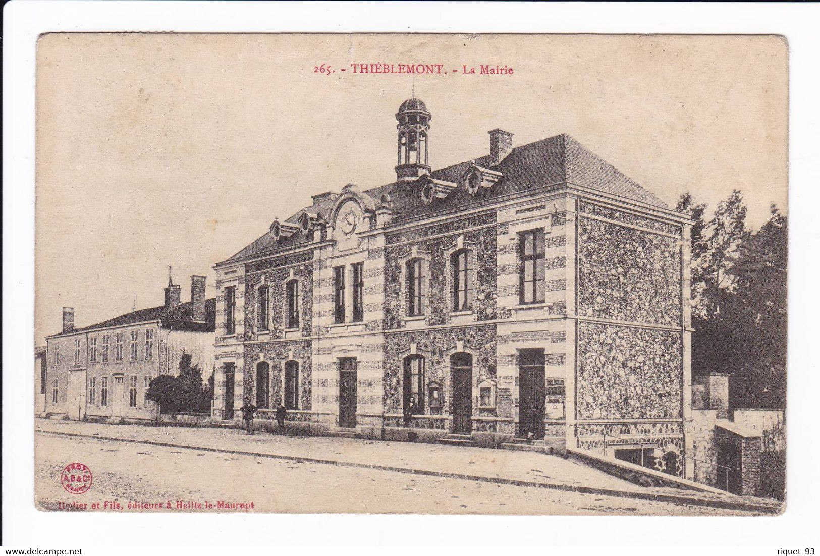 265 - THIEBLEMONT - La Mairie - Otros & Sin Clasificación