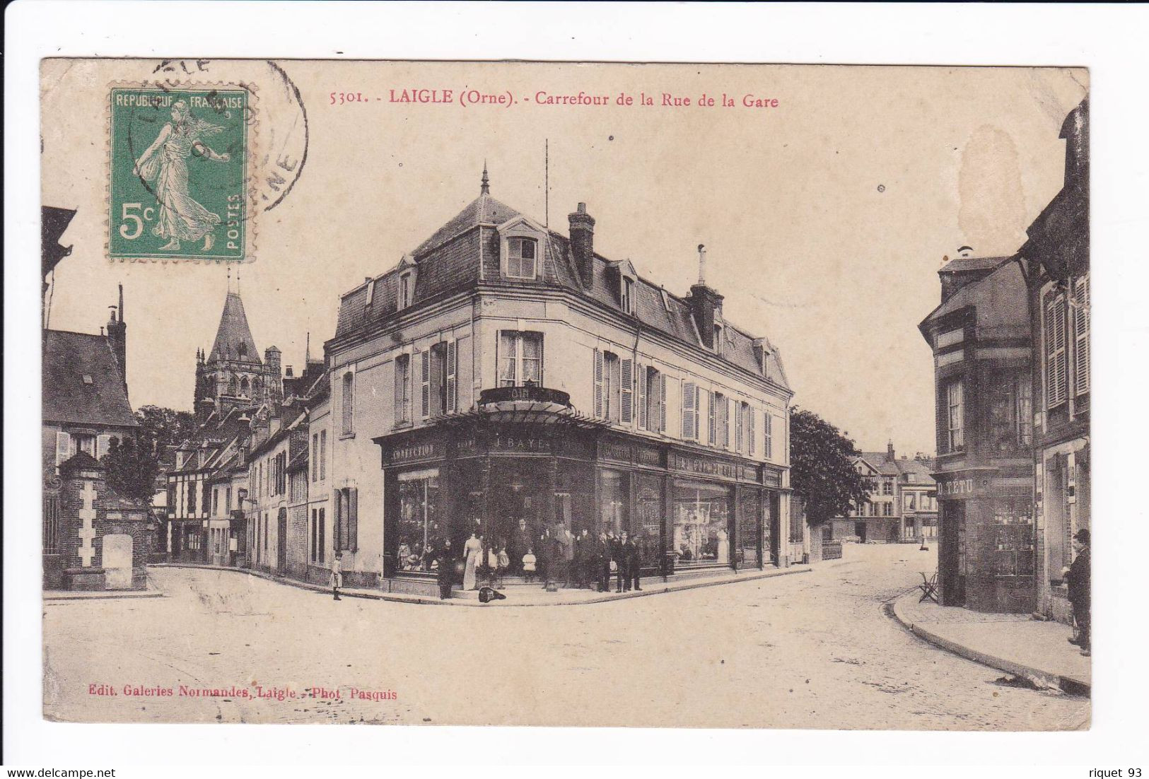 5301 - LAIGLE - Carrefour De La Rue De La Gare - L'Aigle