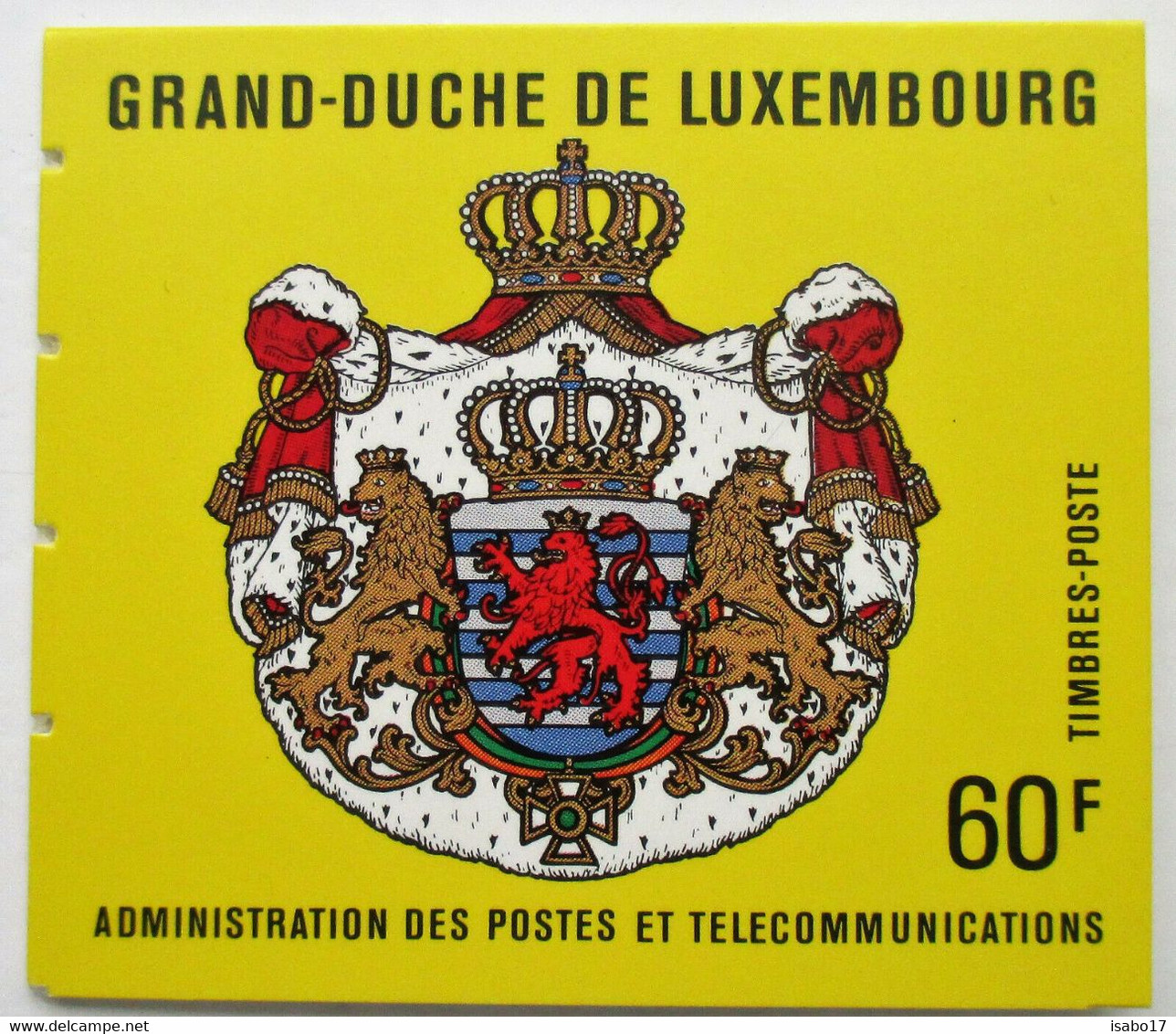 Mi.C2 Silber Jubiläum Luxemburg Heftchen Postfrisch 1989 - Carnets