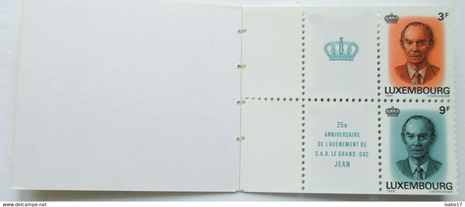 Mi.C2 Silber Jubiläum Luxemburg Heftchen Postfrisch 1989 - Carnets