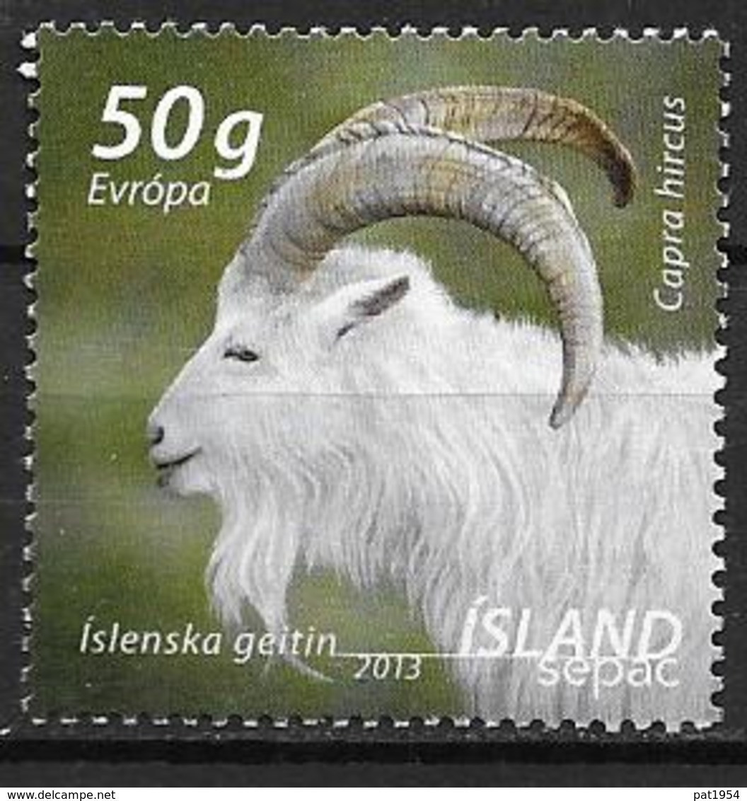 Islande 2013, N°1330 Neuf SEPAC Chèvre - Ungebraucht