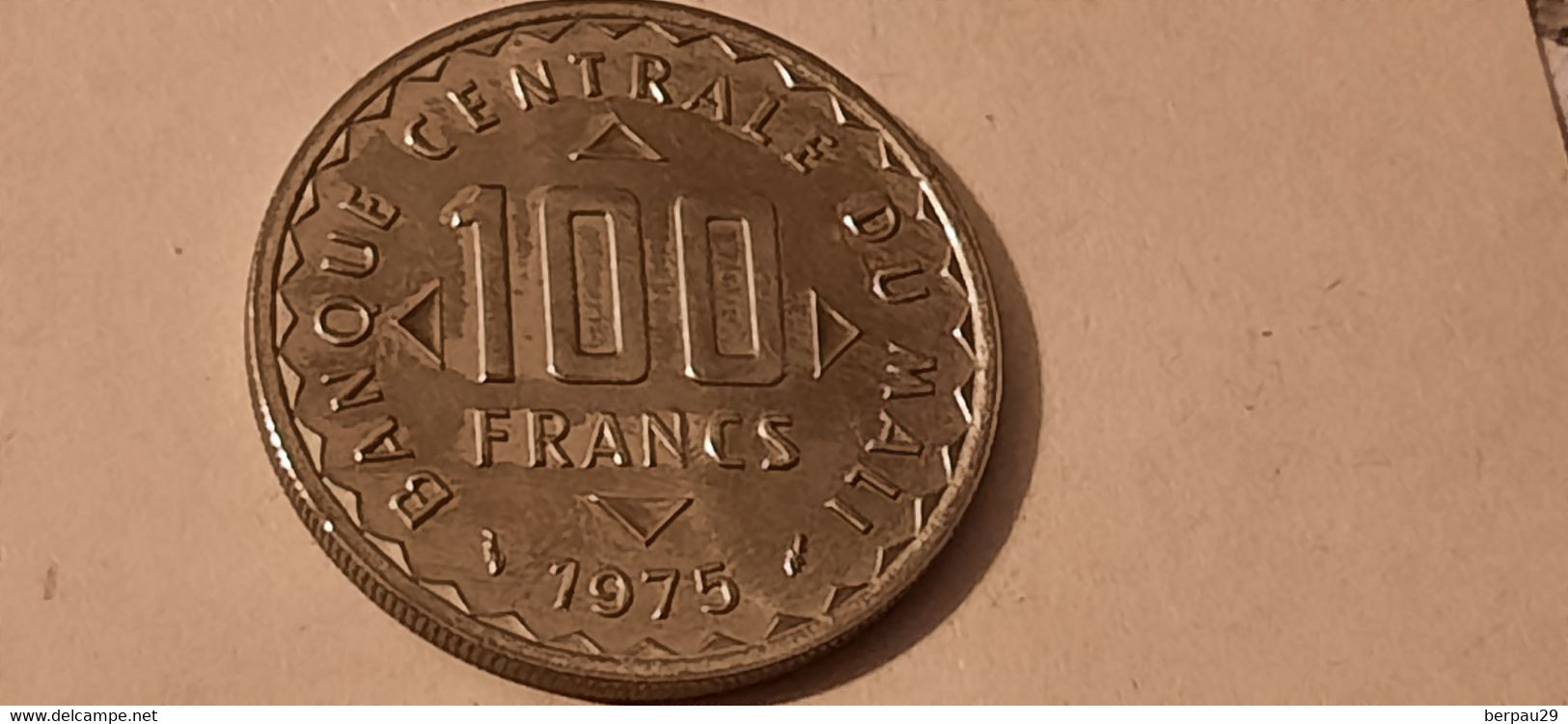 MALI  - 100  Francs ESSAI  -1975 - Banque Centrale Du Mali - Mali (1962-1984)
