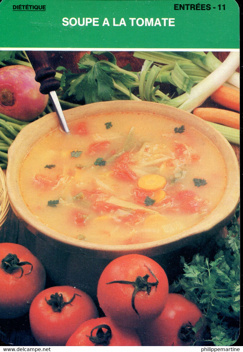 Soupe à La Tomate - Recepten