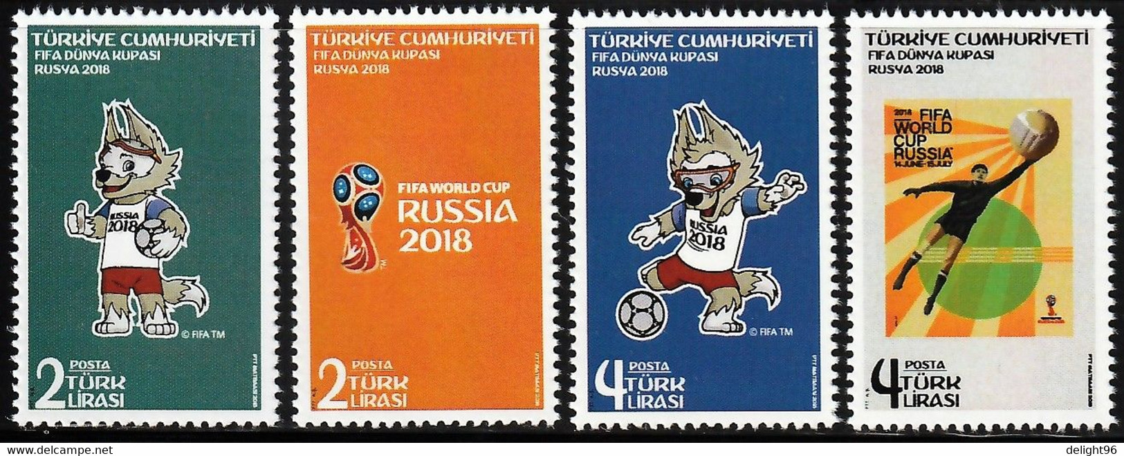 2018 Turkey FIFA World Cup In Russia Set (** / MNH / UMM) - 2018 – Rusia