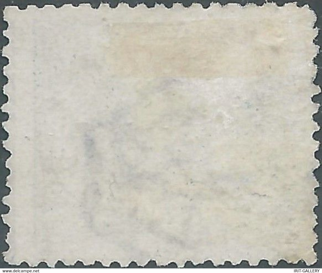 Republic Of San Marino 1892 Coat Of Arms 5/10C (OVERPRINT INVERTED) Watermark CROWN Vertical,Oblitéré - Usados