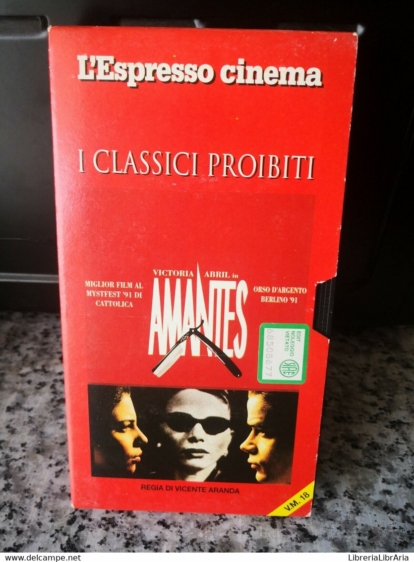 Amantes -vhs-1991 - L'espresso -F - Lotti E Collezioni